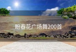 盼春花广场舞200首