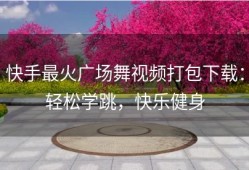 快手最火广场舞视频打包下载：轻松学跳，快乐健身