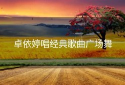 卓依婷唱经典歌曲广场舞