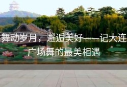 舞动岁月，邂逅美好——记大连广场舞的最美相遇