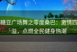 糖豆广场舞之零度桑巴：激情四溢，点燃全民健身热潮