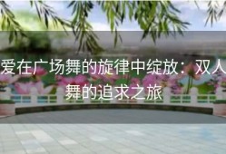 爱在广场舞的旋律中绽放：双人舞的追求之旅