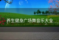 养生健身广场舞音乐大全