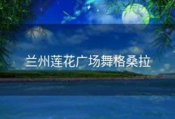 兰州莲花广场舞格桑拉