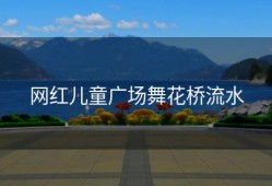 网红儿童广场舞花桥流水