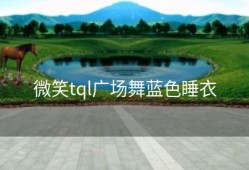 微笑tql广场舞蓝色睡衣