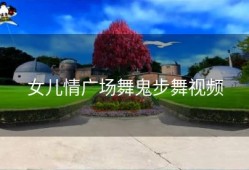 女儿情广场舞鬼步舞视频