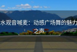 水观音喊麦：动感广场舞的魅力之声