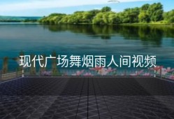 现代广场舞烟雨人间视频