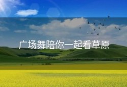 广场舞陪你一起看草原