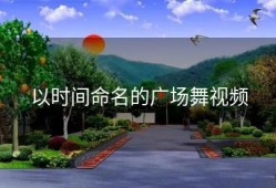 以时间命名的广场舞视频