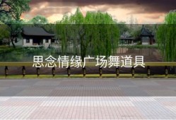 思念情缘广场舞道具