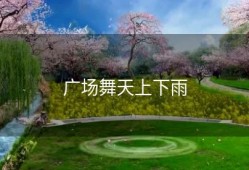 广场舞天上下雨
