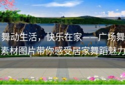 舞动生活，快乐在家——广场舞素材图片带你感受居家舞蹈魅力