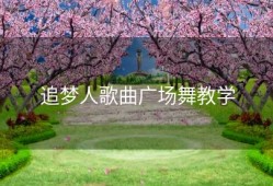 追梦人歌曲广场舞教学