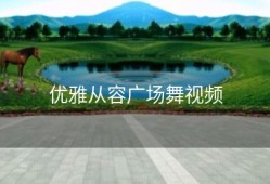 优雅从容广场舞视频