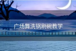 广场舞洗锅刷碗教学