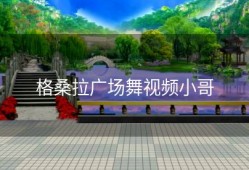 格桑拉广场舞视频小哥