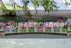 少儿频道跳的广场舞视频