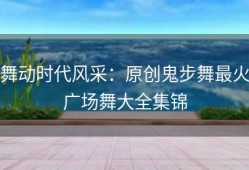 舞动时代风采：原创鬼步舞最火广场舞大全集锦