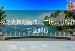 夜之光舞蹈魔法：广场舞分解教学全解析
