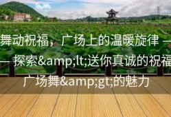 舞动祝福，广场上的温暖旋律 —— 探索&lt;送你真诚的祝福广场舞&gt;的魅力