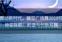 舞动新时代，糖豆广场舞2018惊艳变队形：和谐与创新共舞