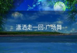 潇洒走一回-广场舞