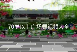 70岁以上广场舞视频大全