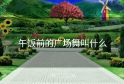 午饭前的广场舞叫什么