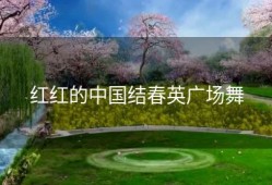 红红的中国结春英广场舞