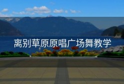 离别草原原唱广场舞教学