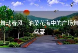 舞动春风：油菜花海中的广场舞盛宴
