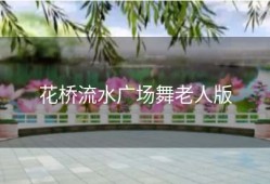 花桥流水广场舞老人版
