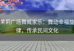 茉莉广场舞臧家乐：舞动幸福旋律，传承民间文化