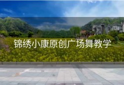 锦绣小康原创广场舞教学