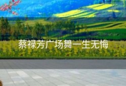 蔡禄芳广场舞一生无悔