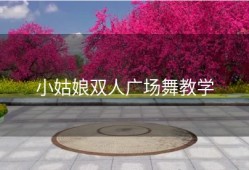 小姑娘双人广场舞教学