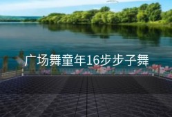 广场舞童年16步步子舞