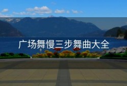 广场舞慢三步舞曲大全