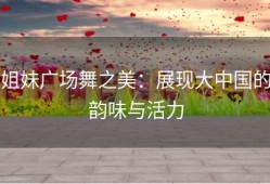 姐妹广场舞之美：展现大中国的韵味与活力