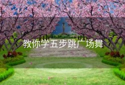 教你学五步跳广场舞