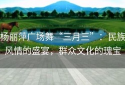 杨丽萍广场舞“三月三”：民族风情的盛宴，群众文化的瑰宝