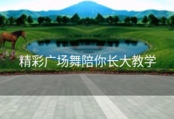 精彩广场舞陪你长大教学