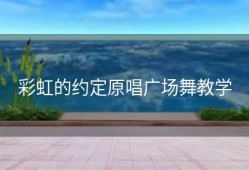 彩虹的约定原唱广场舞教学