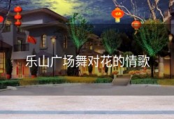 乐山广场舞对花的情歌