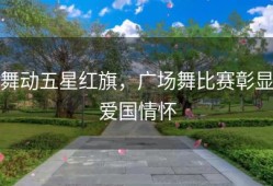 舞动五星红旗，广场舞比赛彰显爱国情怀