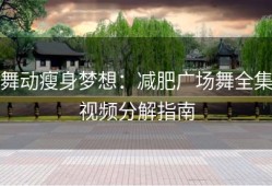 舞动瘦身梦想：减肥广场舞全集视频分解指南