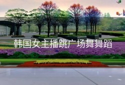 韩国女主播跳广场舞舞蹈