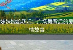 妹妹嫁给我吧：广场舞背后的爱情故事